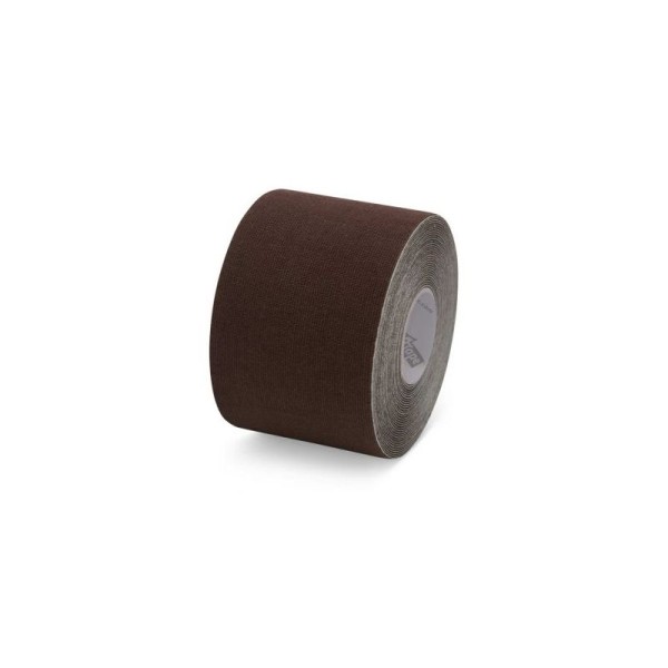 BANDE K TAPE ROSE FUSCHIA 5m x 50mm marron très foncé SISSEL