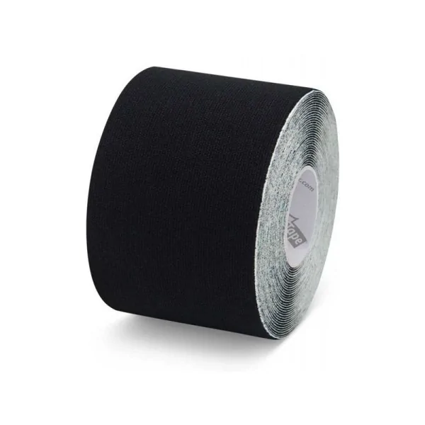 BANDE K TAPE ROSE FUSCHIA 5m x 50mm noir SISSEL