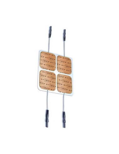 Sachet de 4 électrodes Stimex carrés 50x50 mm Schwa-medico