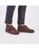 Chausson montant pour homme BASILE Marron PODOWELL