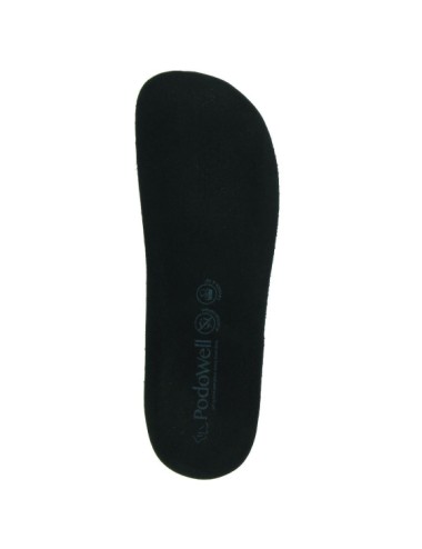 Semelle confort pour pieds sensibles PODOMEN noir Podowell