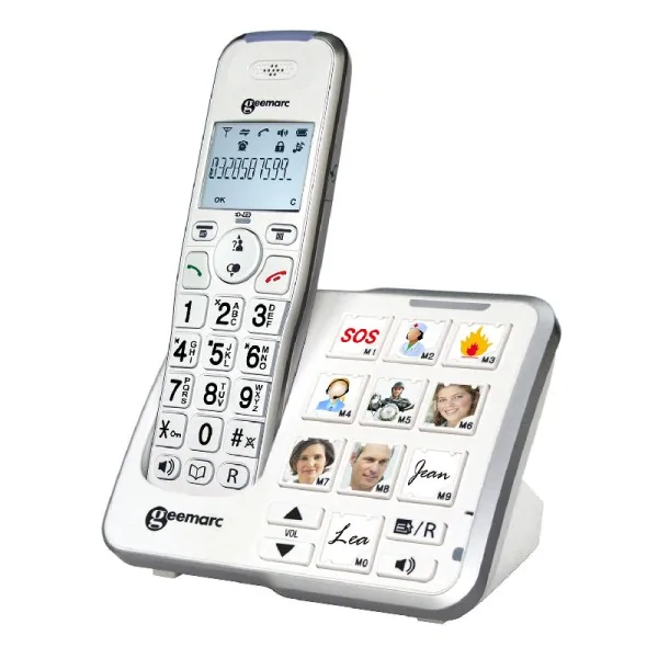 Téléphone sans fils Amplidect 295 Photo Geemarc Identités