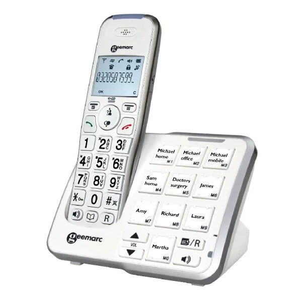 Téléphone sans fils Amplidect 295 Photo Geemarc Identités