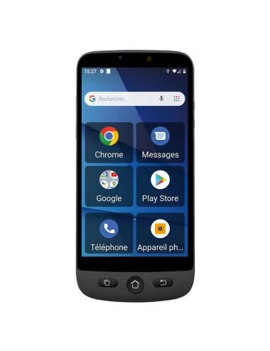 Téléphone portable pour senior Smartphone Swissvoice G55 Identités