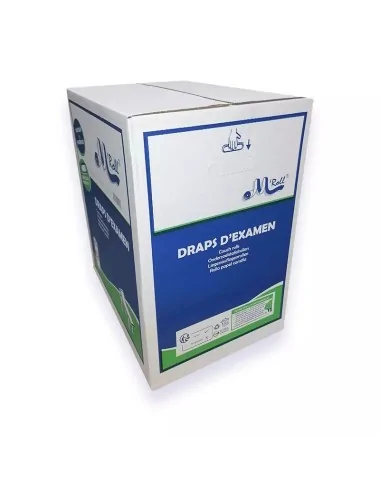 DRAP EXAMEN LISSE OUATES 50 x 34cm 135 fts Global hygiène