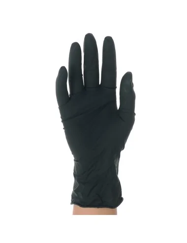 Gant d'examen Nitrile noir non poudrés MEDISTOCK