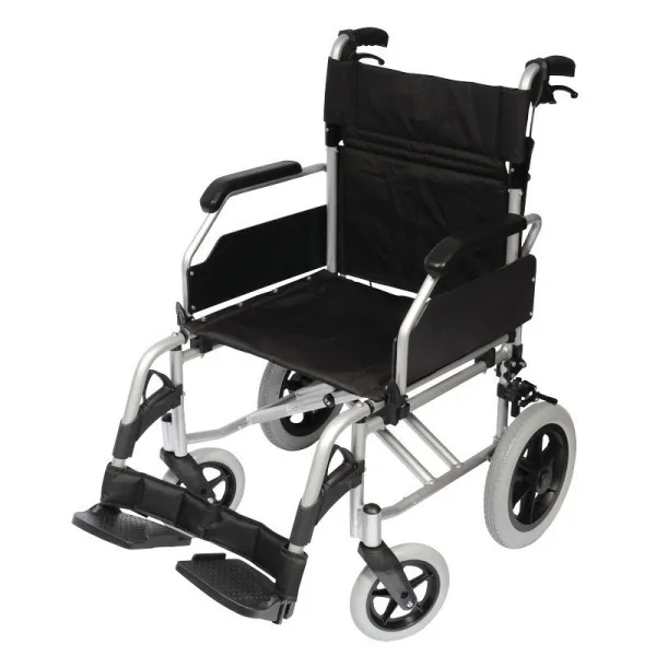 Fauteuil roulant de transfert Modulolight gris métal