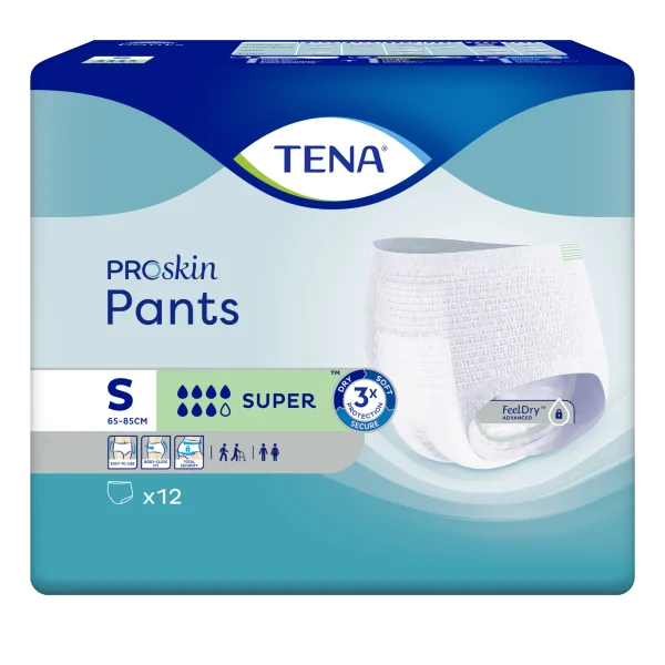 Paquet Tena Pants ProSkin Super Taille S