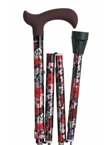 Canne Derby pliante flower HERDEGEN