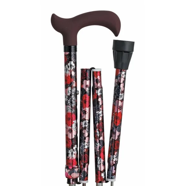 Canne Derby pliante flower HERDEGEN